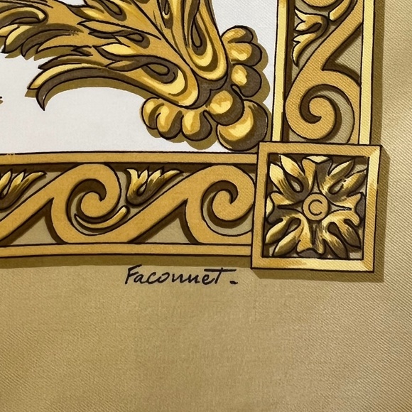 Hermes Vintage 90cm Scarf - Courbettes et Cabrioles - Picture 9 of 10